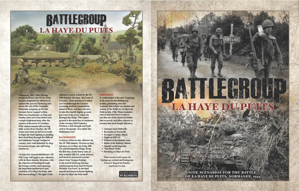 Battlegroup La Haye du Puits UK SHIPPING ONLY