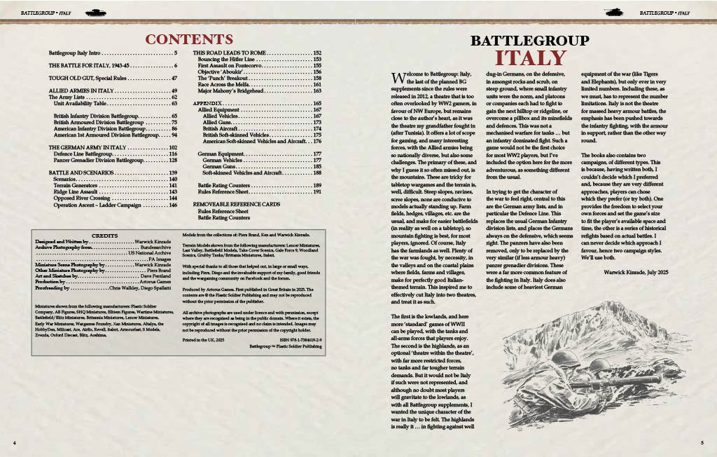 Battlegroup Italy-Deluxe Limited Hardback Edition PREORDER
