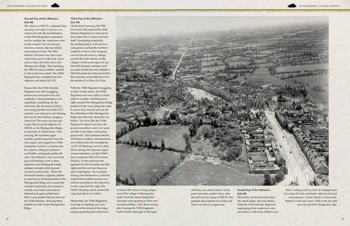 Battlegroup La Haye du Puits PRINT ON DEMAND